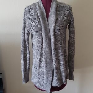 Grey Skull Aeropostale Cardigan